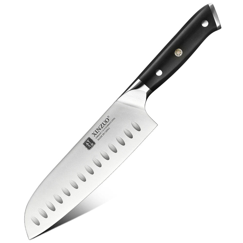 XINZUO 5PCS Kitchen Knives Set German 1.4116 Steel