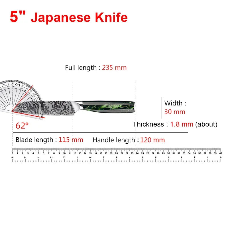 Japanese Chef's Kitchen Knife