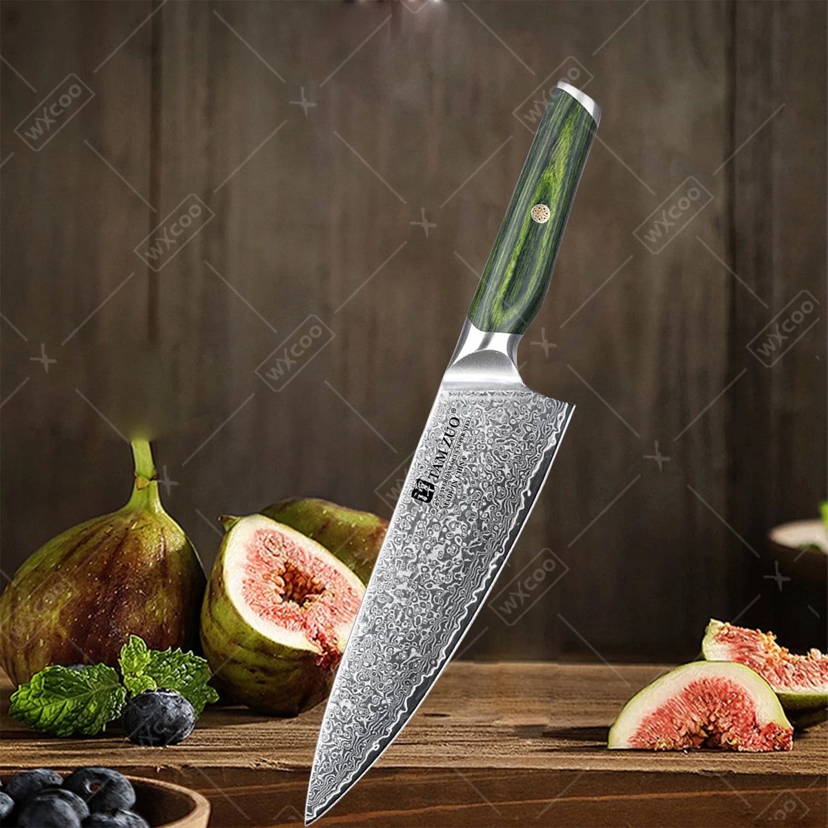 TAMZUO Damascus Steel Kitchen Chef Knife